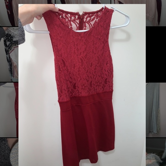 Express Red Dress - Picture 3 of 6